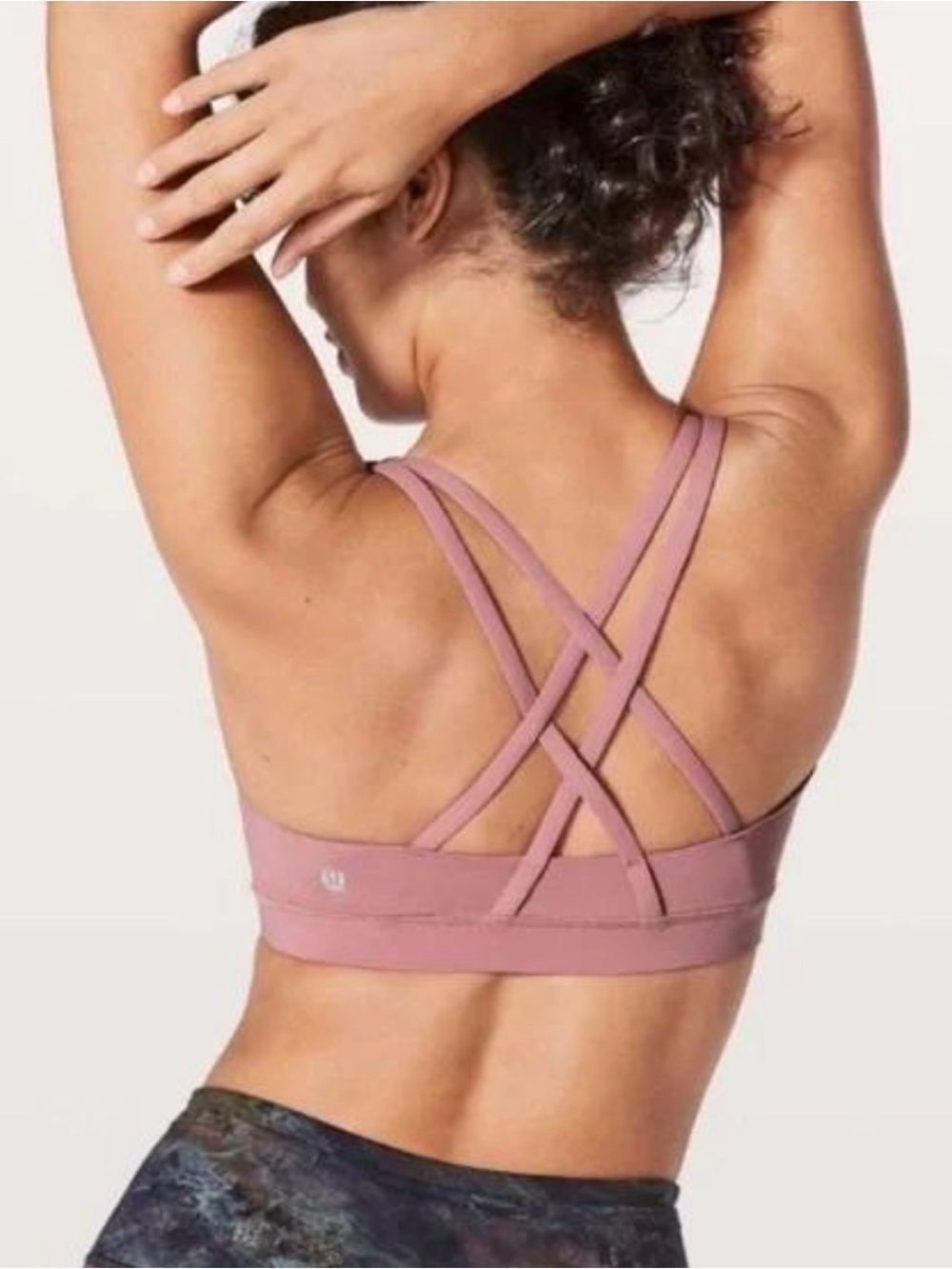 Lululemon Energy Bra Pink/Mauve Size 12